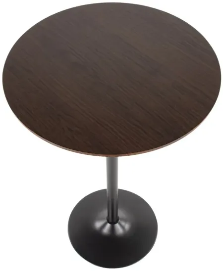 Pebble Bar-Height Dining Table in Espresso by Lumisource