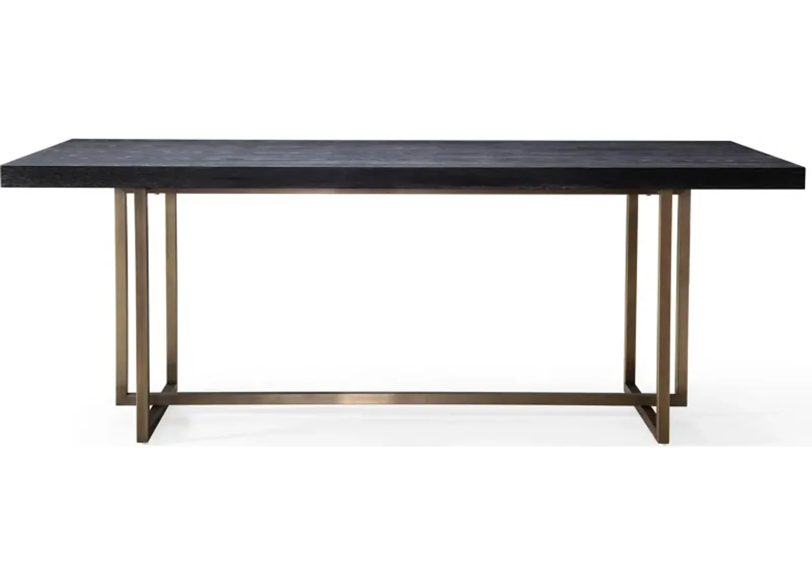 Mason Black 79" Dining Table in Black by Tov Furniture