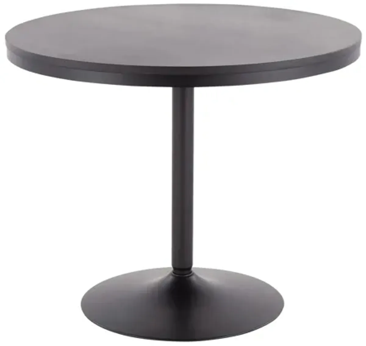 Dakota Dining Table in Black by Lumisource