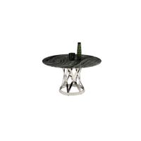 Janet Dining Table in Gray by Chintaly Imports