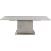 Kalinda Dining Table in Gray by Chintaly Imports