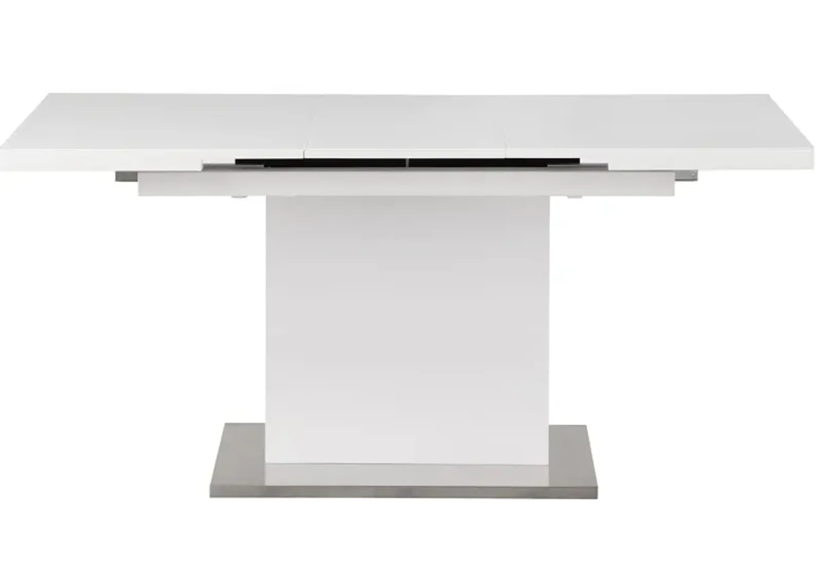 Vanessia Dining Table in White by Chintaly Imports