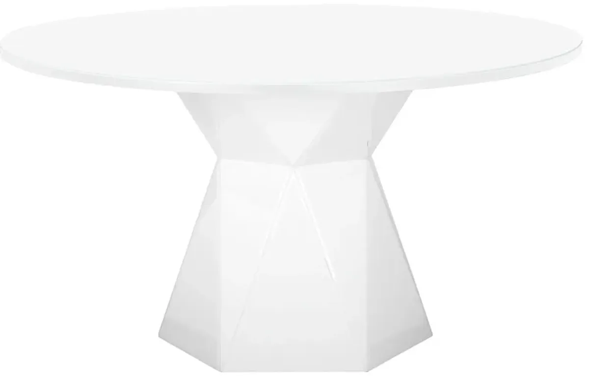 Iris Glass Dining Table