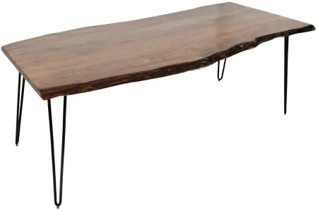Nature's Live Edge 52" Counter-Height Table in Chestnut by Jofran