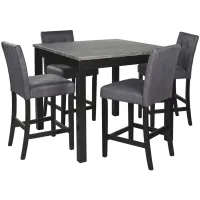 Garvine Counter Height Dining Set in Two-tone by Ashley Furniture
