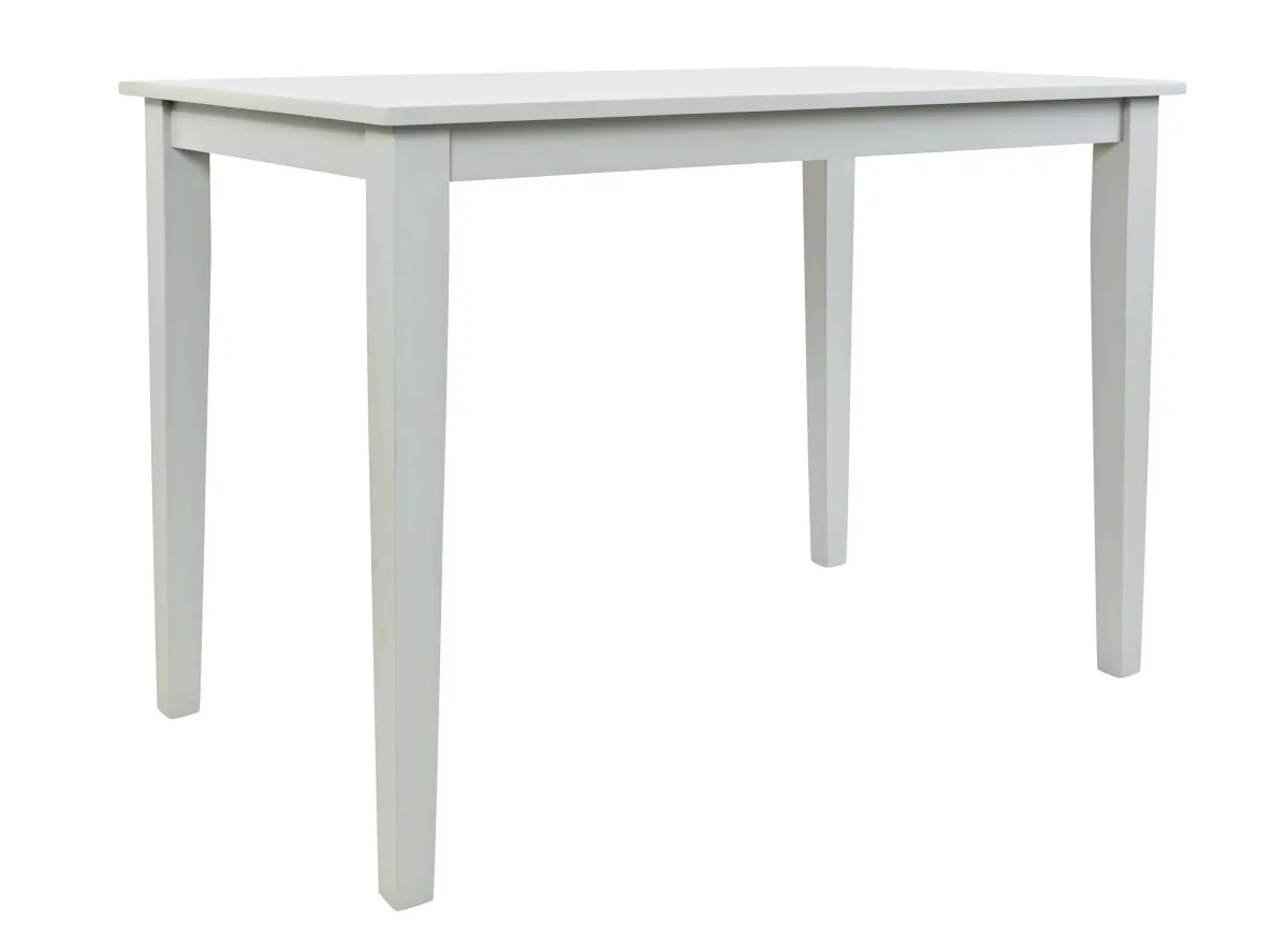 Simplicity Counter-Height Dining Table in Dove by Jofran