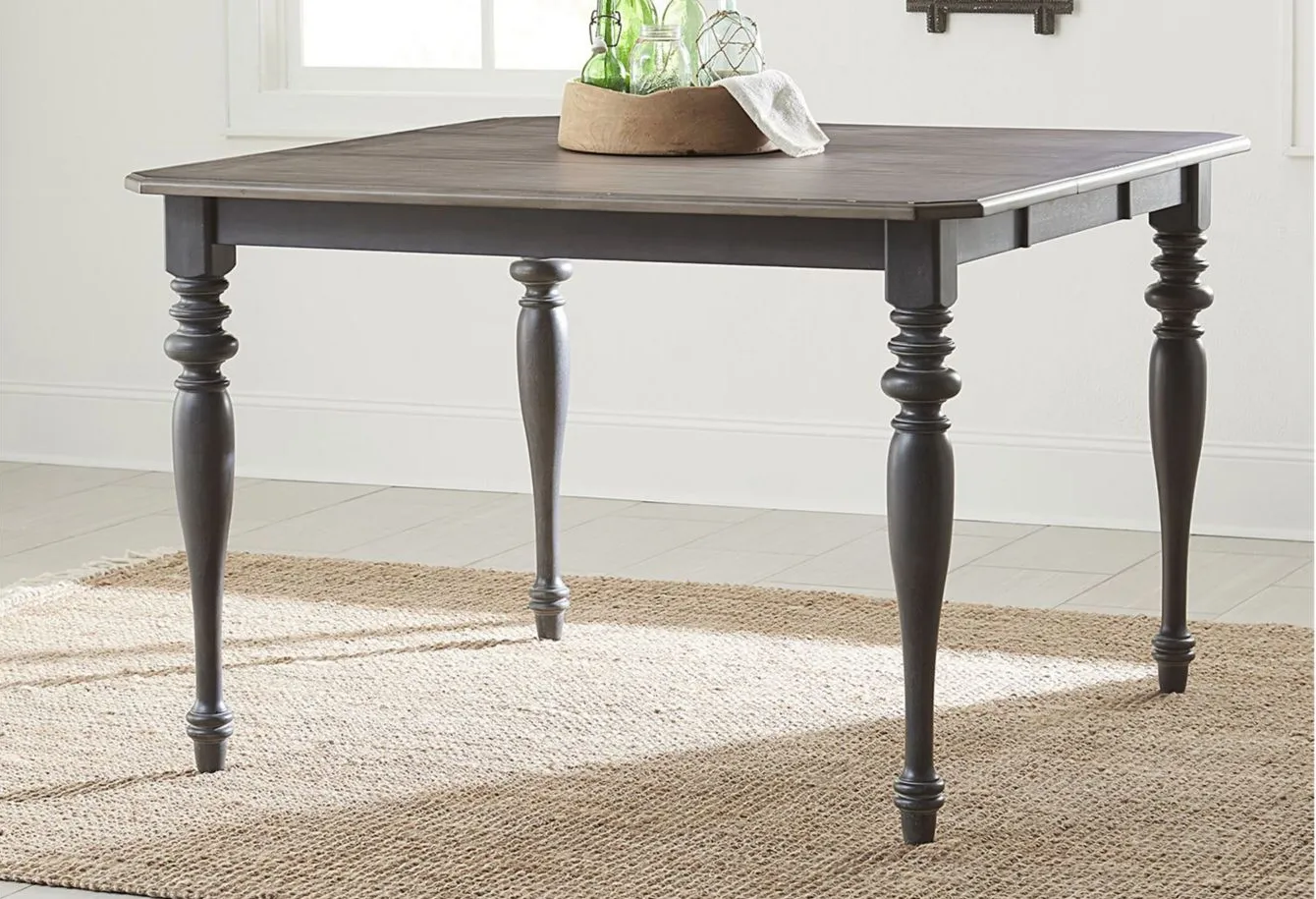 Charleston Counter-Height Dining Table in Dark Gray by Liberty Furniture