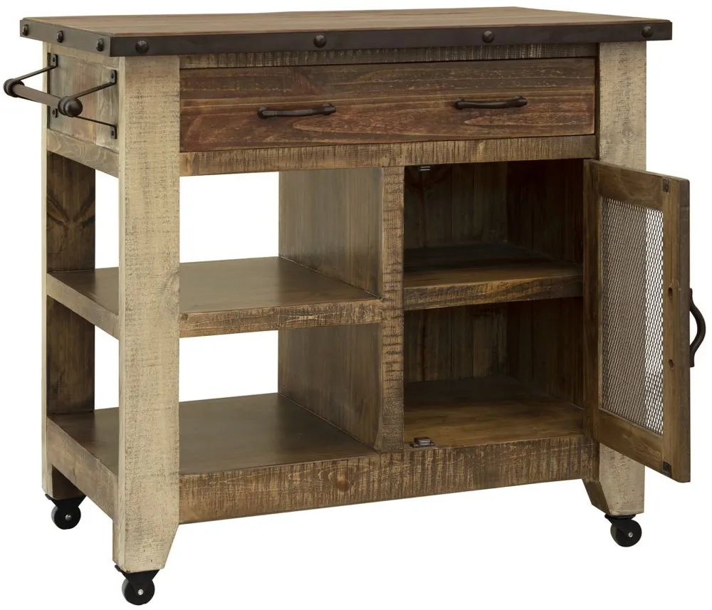 Antique Petite Kitchen Island