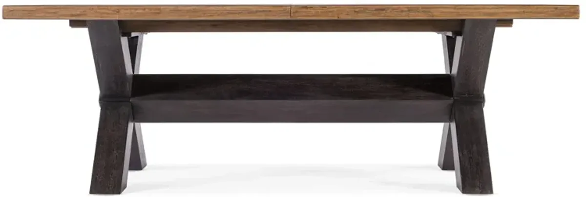 Big Sky Trestle Dining Table w/ Leaves