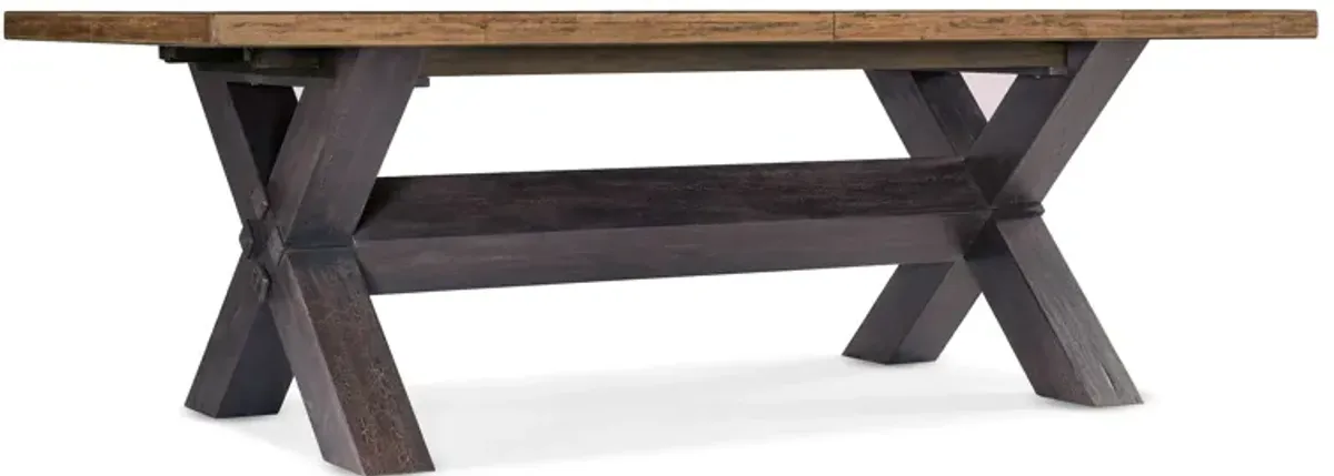 Big Sky Trestle Dining Table w/ Leaves