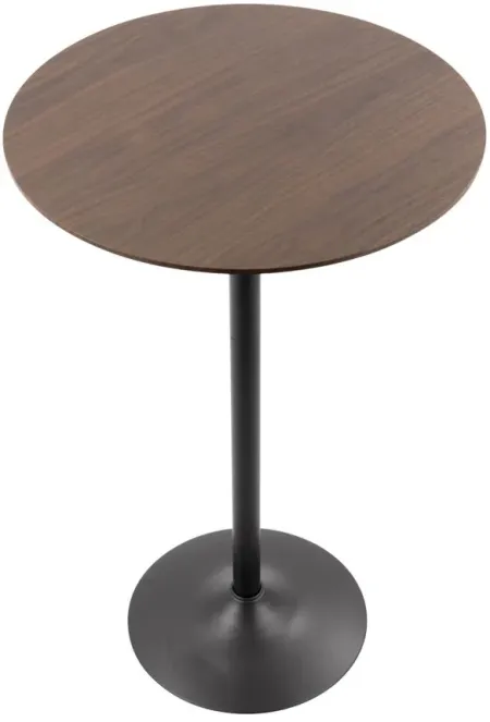 Pebble Table in Walnut by Lumisource