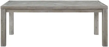 Alexandra Dining Table in Rustic Latte by Bellanest