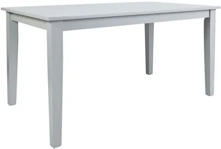 Simplicity Dining Table in Dove by Jofran