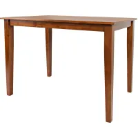 Simplicity Counter-Height Dining Table in Caramel by Jofran
