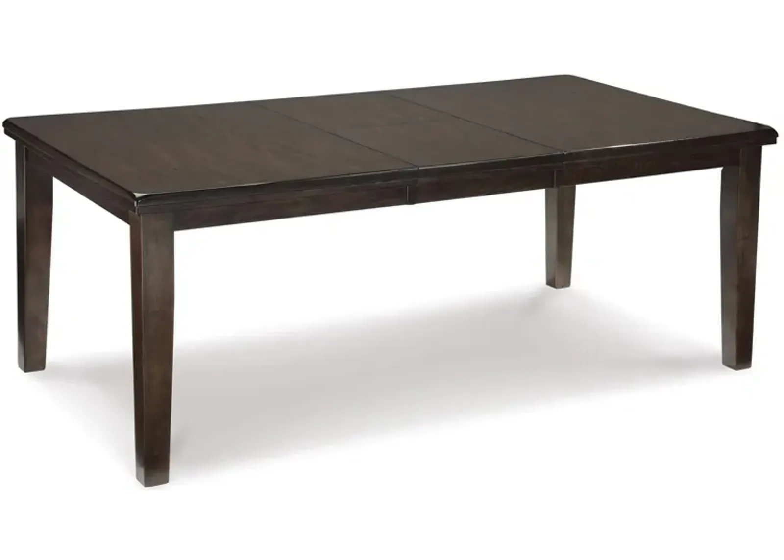 Haddigan Dining Extension Table in Dark Brown by Ashley Furniture