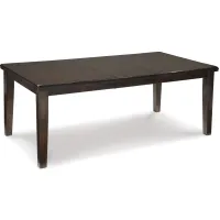 Haddigan Dining Extension Table in Dark Brown by Ashley Furniture
