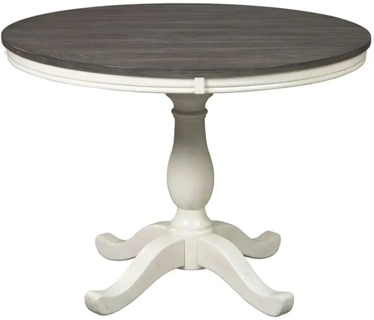 Nelling Round Dining Table in Two-tone by Ashley Furniture