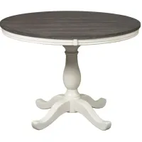 Nelling Round Dining Table in Two-tone by Ashley Furniture