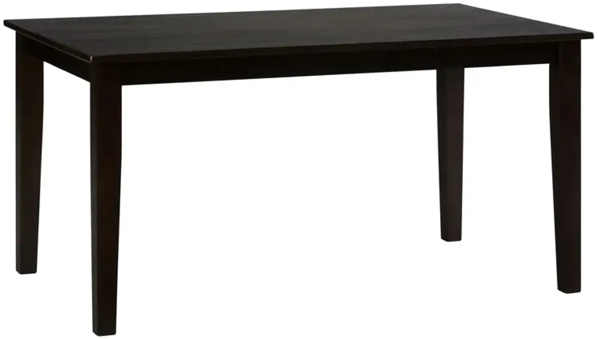 Simplicity Dining Table in Espresso by Jofran