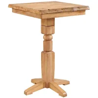 Logans Edge Pub Table in Natural Wood by ECI