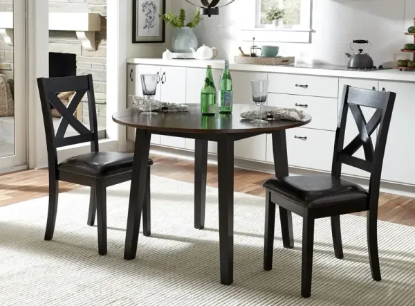 Thornton 3-Pc Drop Leaf Dining Set