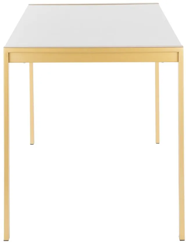 Fuji Dinette Table in White by Lumisource