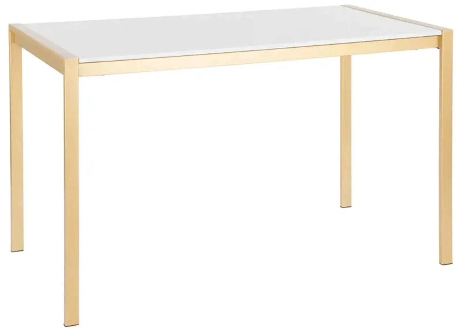 Fuji Dinette Table in White by Lumisource