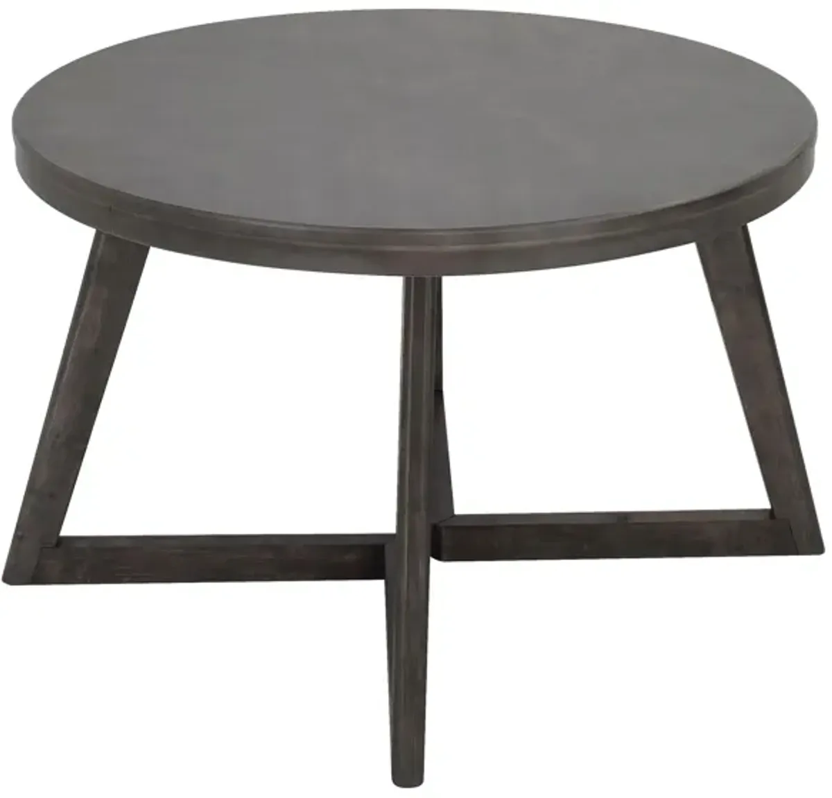 Hillside Dining Table in Wire Brushed Grey by Elements International Group