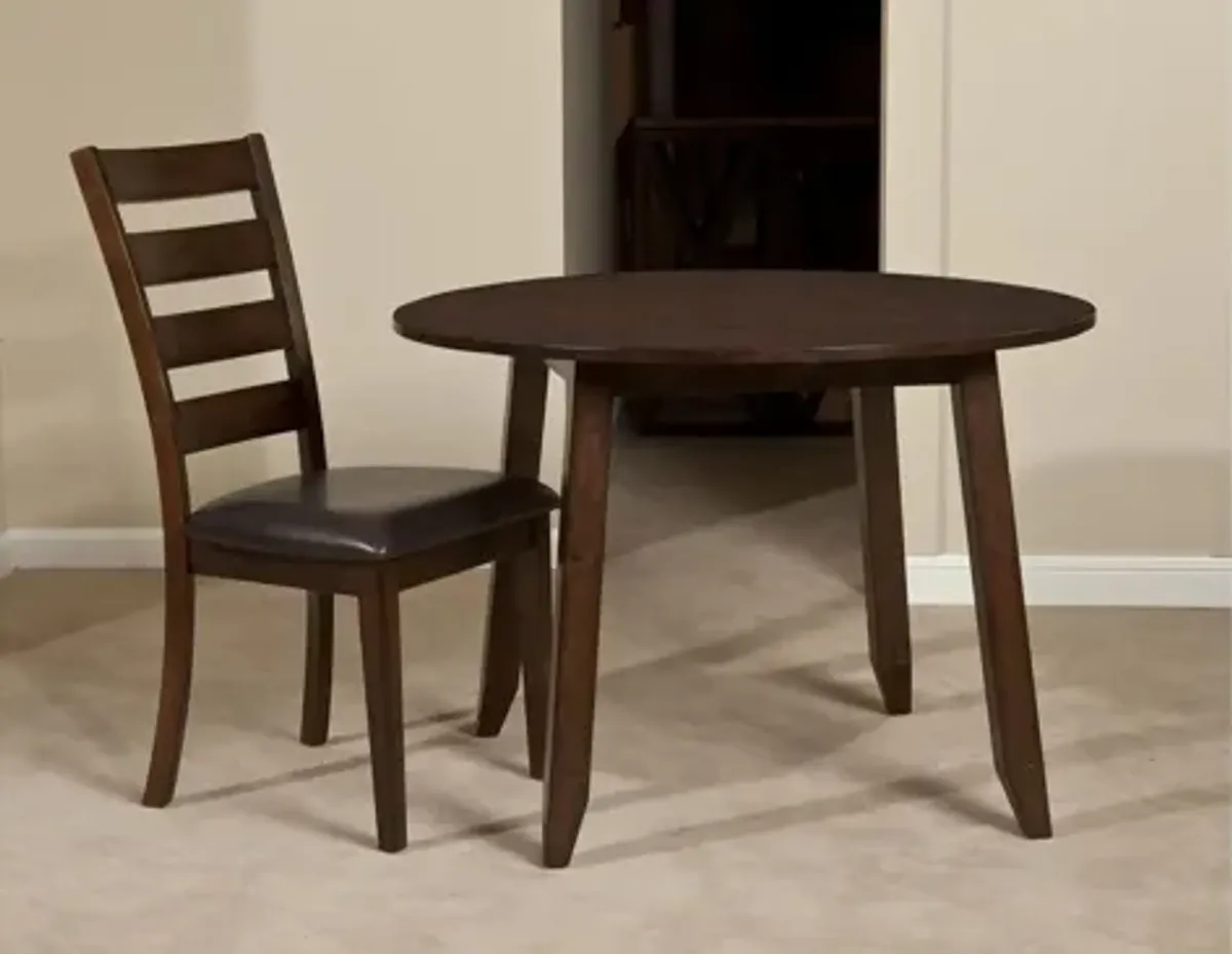 Kona Round Drop Leaf Dining Table