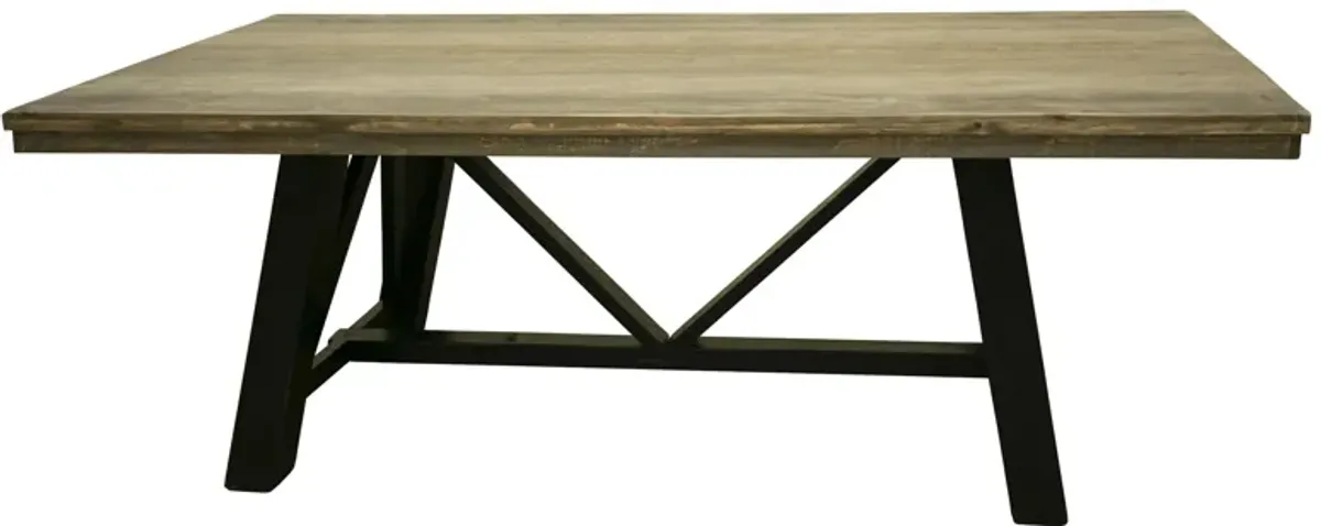 Loft Table in Brown by International Furniture Direct