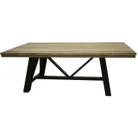 Loft Table in Brown by International Furniture Direct