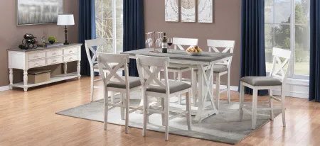 Bar Harbor Counter-Height Dining Table in Bar Harbor Cream by Coast To Coast Imports