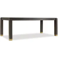 Curata Rectangular Dining Table with Two Leaves in Midnight by Hooker Furniture