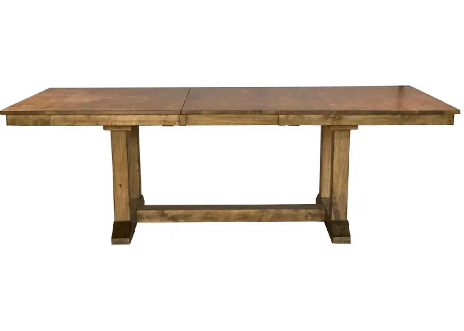 Bennett Trestle Dining Table in Smoky Quartz by A-America