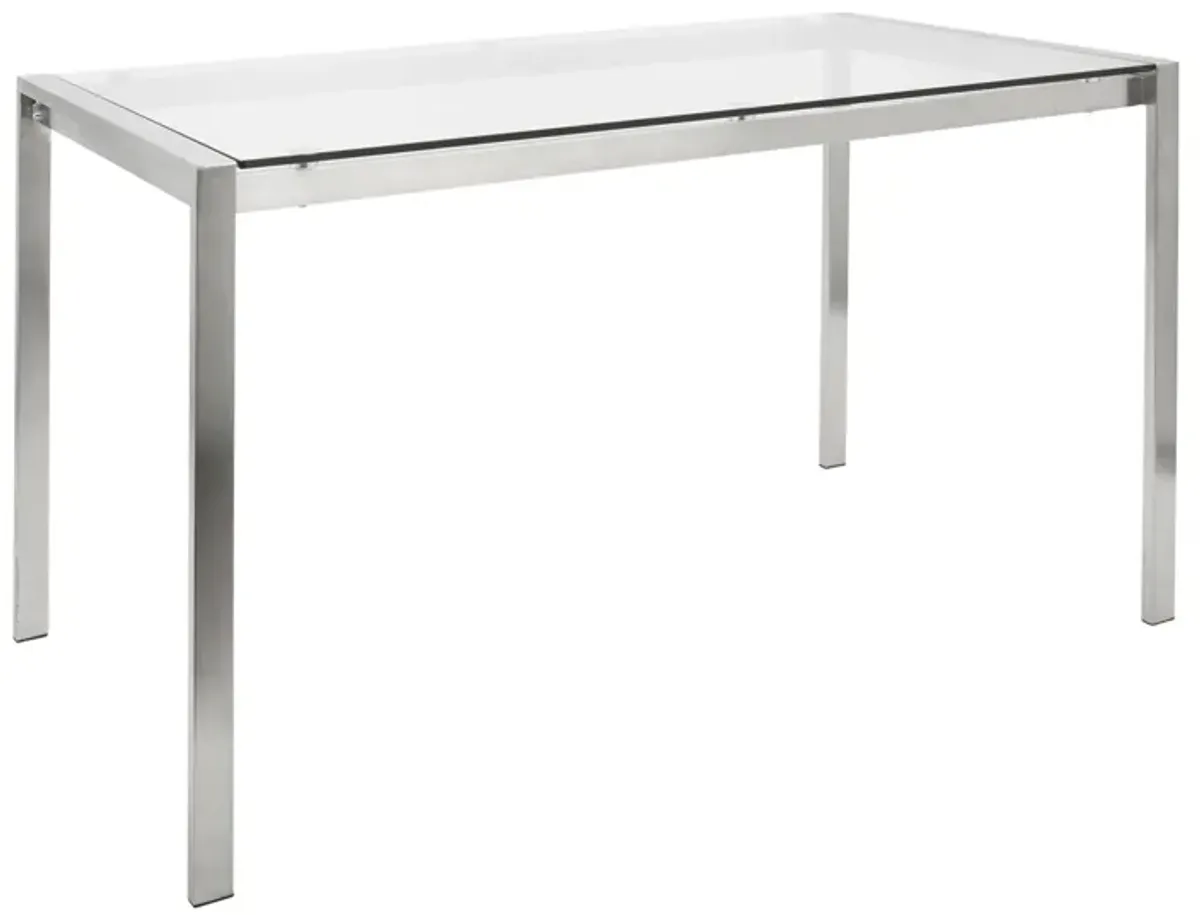 Fuji Dinette Table in Clear by Lumisource