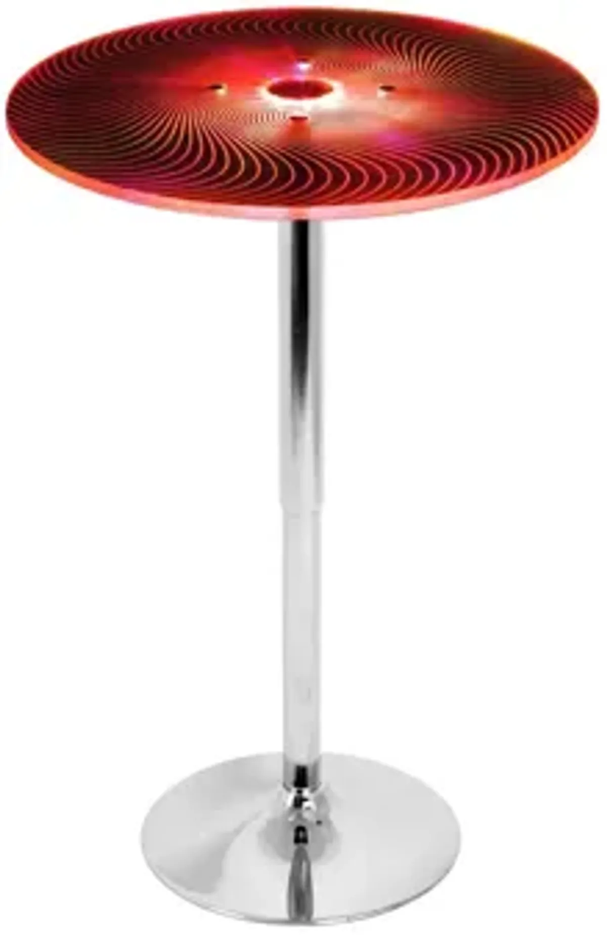 Spyra LED Multi-Colored Bar Table