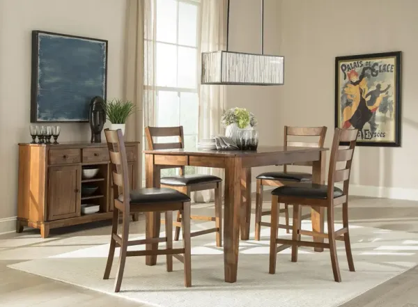 Kona Butterfly Leaf Counter Height Table