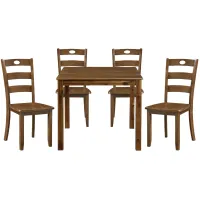 Dune 5-pc. Dining Set in Walnut by Homelegance