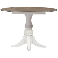 Forestport Drop Leaf Dining Table in White by Liberty Furniture