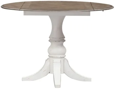 Forestport Drop Leaf Dining Table in White by Liberty Furniture
