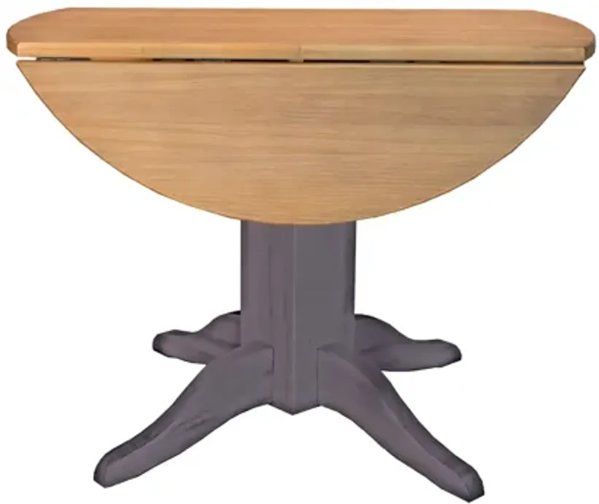 Port Townsend Round Double Drop Leaf Dining Table