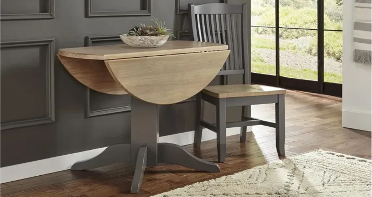 Port Townsend Round Double Drop Leaf Dining Table