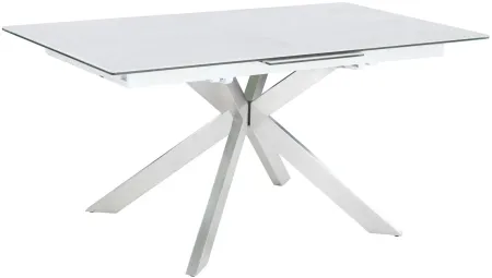 Nala Dining Table in Gray by Chintaly Imports