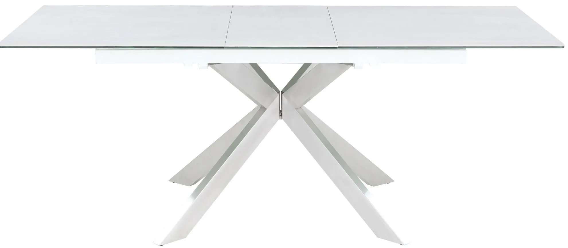 Nala Dining Table in Gray by Chintaly Imports