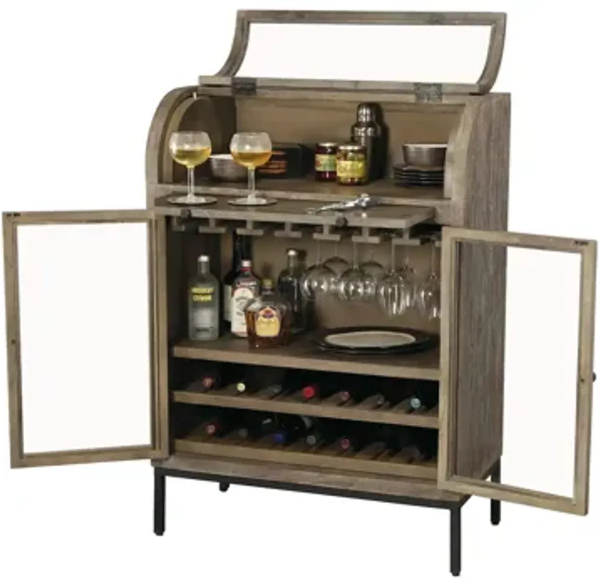 Paloma Wine & Bar Cabinet