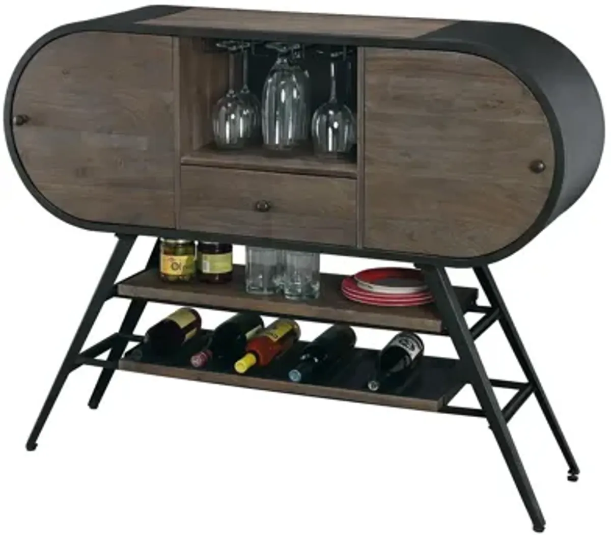 Octavia Wine & Bar Cabinet