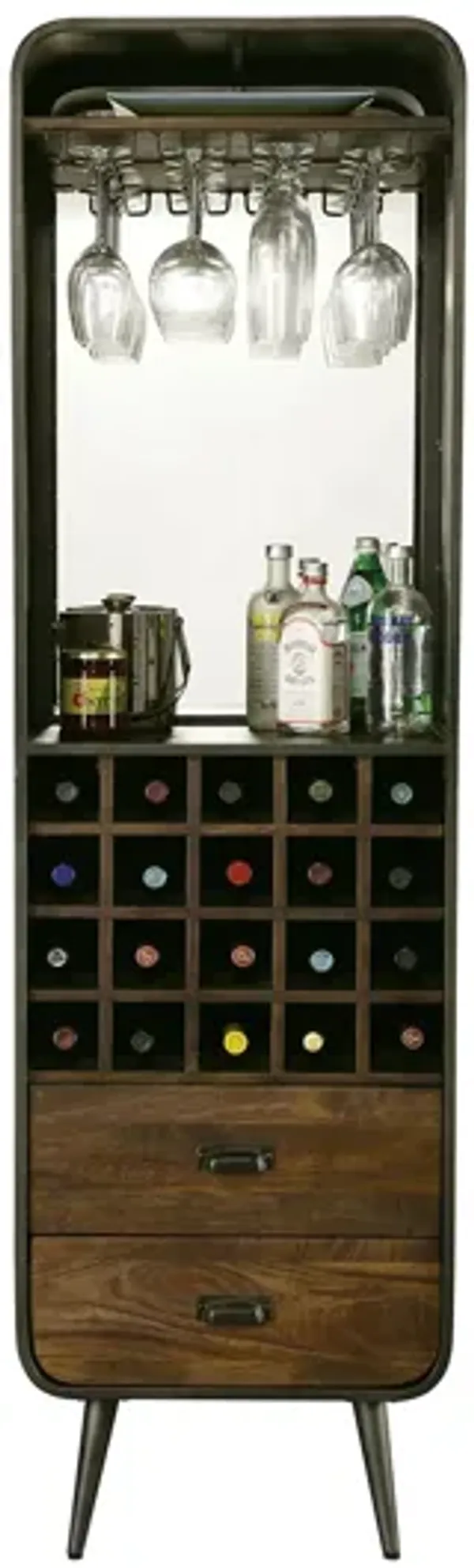 Aged Century Wine & Bar Cabinet