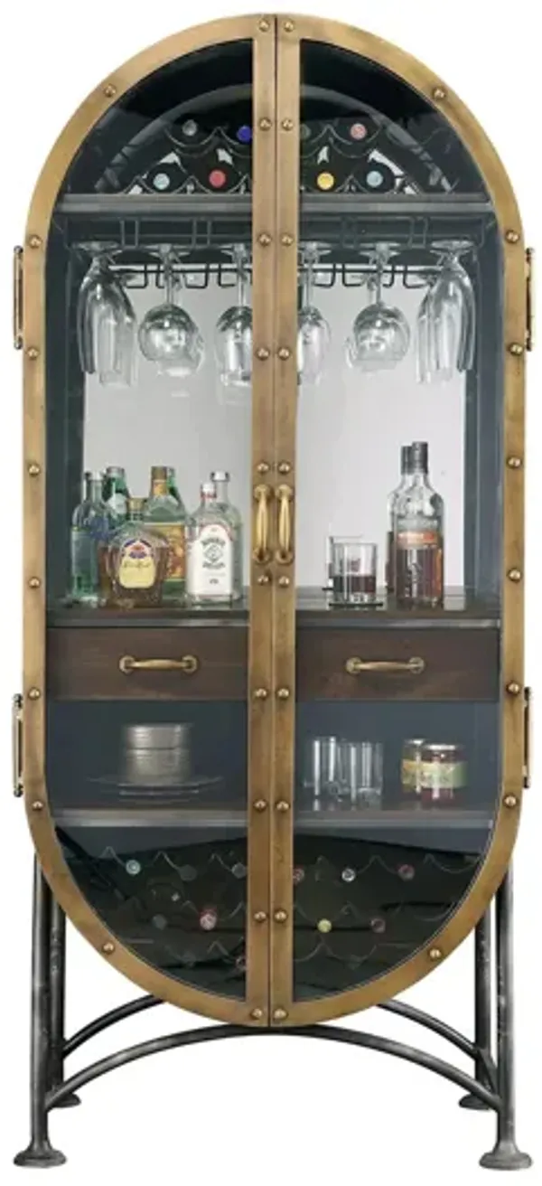 Boilermaker Tall Wine & Bar Console