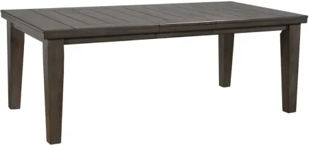 Bardstown Dining Table w/ Leaf in Vintage Gray by Crown Mark