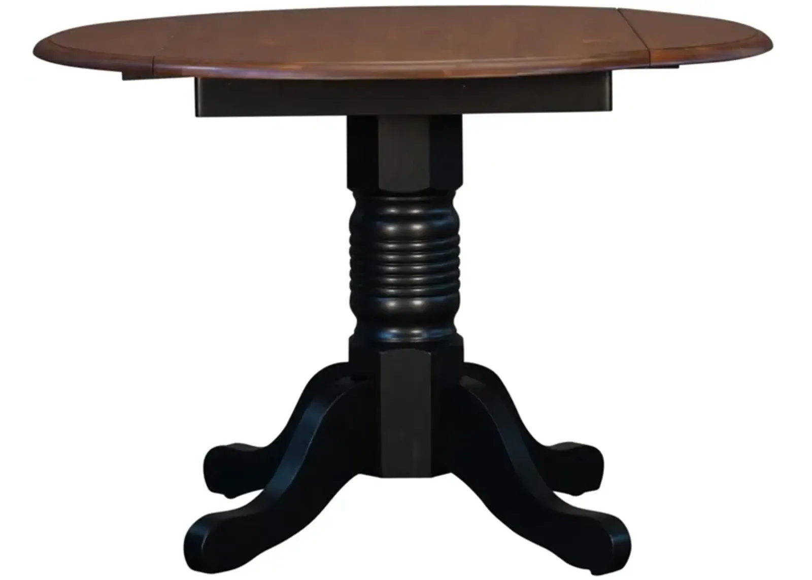 British Isles Round Drop-Leaf Dining Table